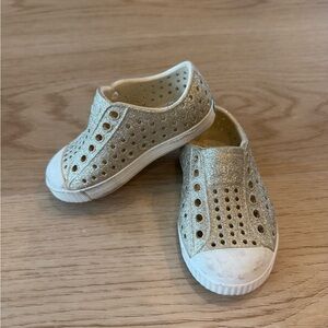 Native Gold Kids Slip-On Shoes